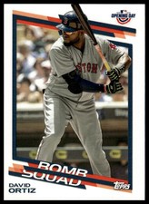 David Ortiz 2022 Topps Opening Day #BS-22 Bomb Squad Boston Red Sox