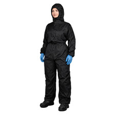 Basic Pro Mehrweg-Overall Schwarz, Schutzoverall & Lackieroverall