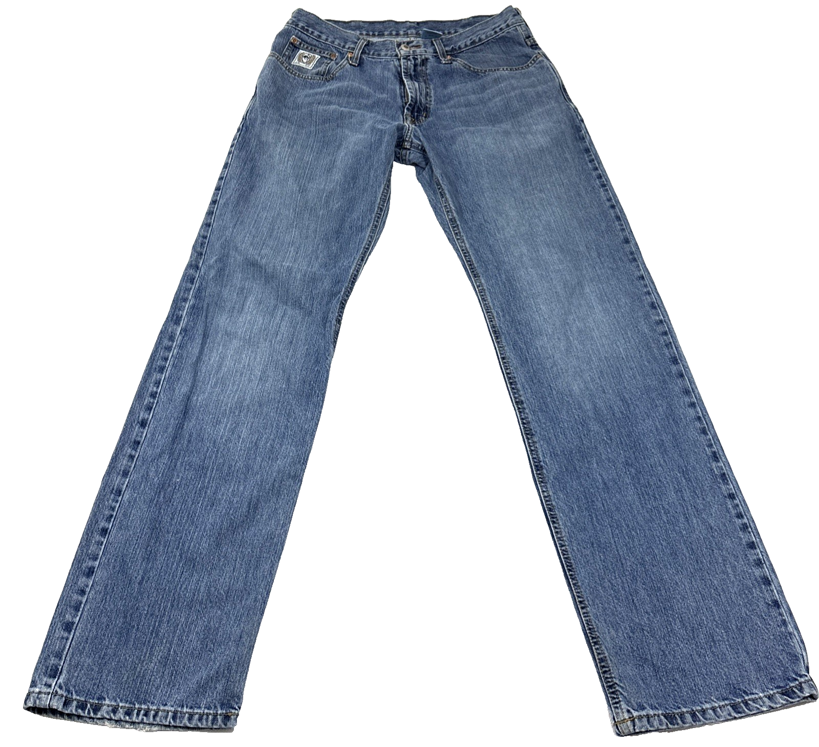 Cinch White Label Jeans 33x36 Medium Wash Relaxed Fit Straight Leg Western EUC!!