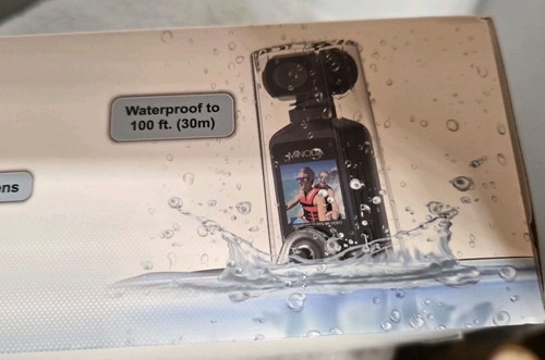 Minolta MN4KP1 16MP Waterproof Case Pocket Camcorder 4K Video Wide Angle Lens - Picture 9 of 24