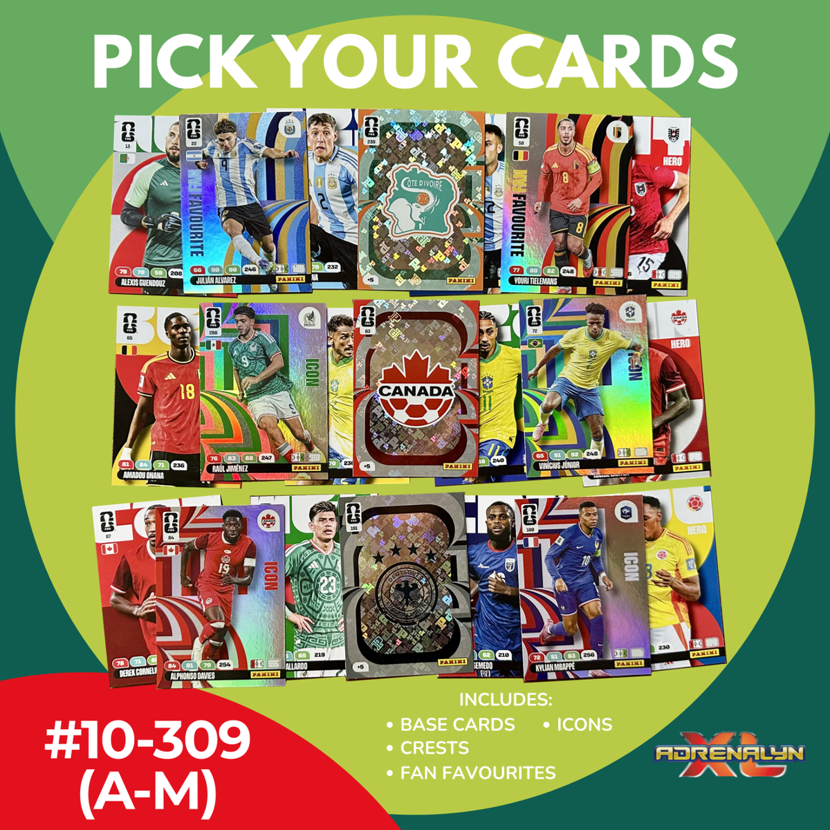 2026 Panini Adrenalyn XL Fifa World Cup - Leandro Trossard #68 for
