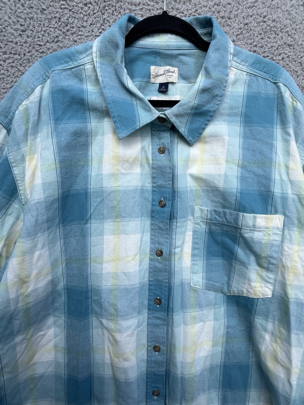 Universal Thread Flannel Shirt Button Down  Overs… - image 2