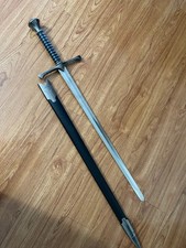   OpenBox  39''Knight   style stainless steel Medieval Knight Warrior sword Blade