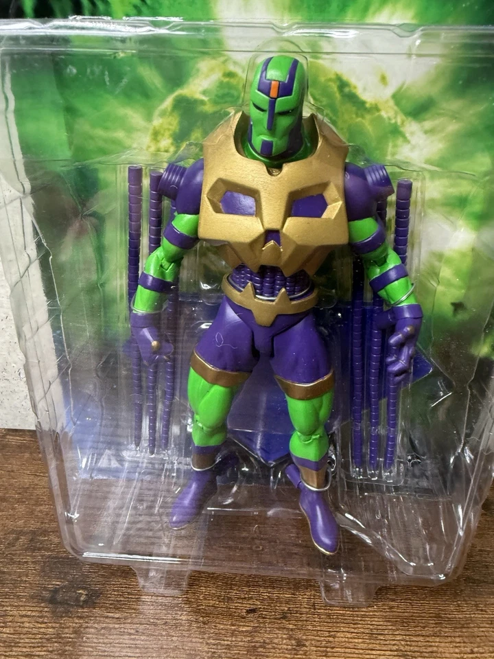 Figura de acción Brainiac 13 vintage DC Direct Superman serie 1 2003 nueva y sellada Foto 2 de 4