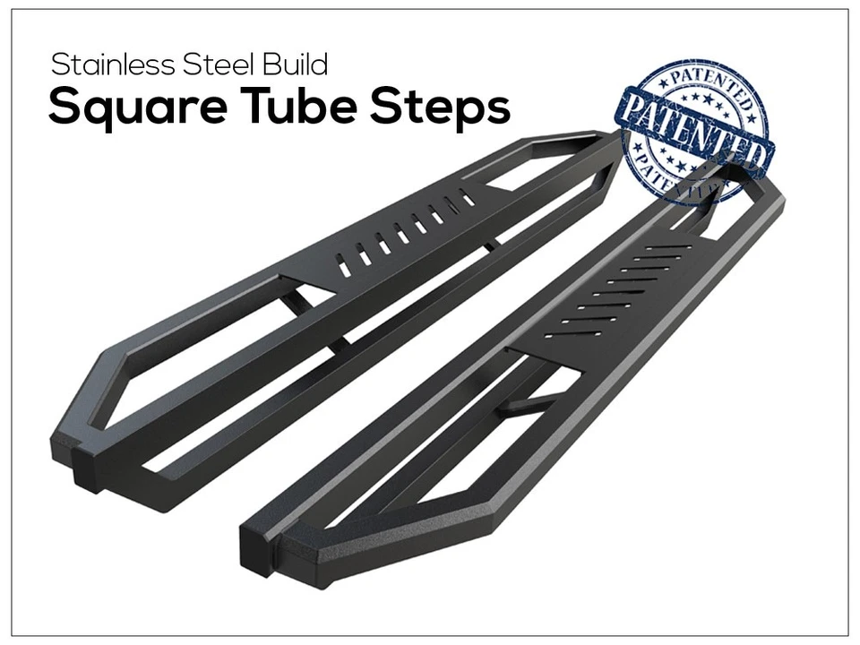 iArmor 6.5in Off-Road Style Nerf Bars Fit 99-07 Silverado Sierra Regular Cab Foto 4 de 4