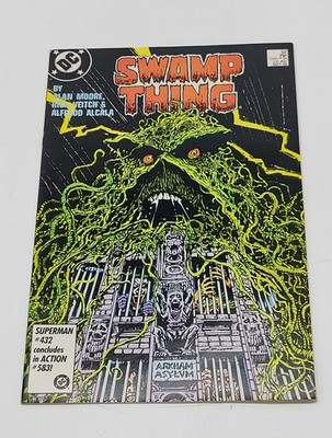 Swamp Thing #52, Alan Moore, 1986, Hi Grade, NM