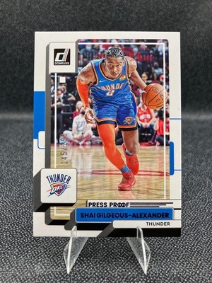 2022 Donruss - #100 Shai Gilgeous-Alexander - Purple Press Proof /199