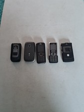 5 X Mobile Phones Motorola Razr V3, Samsung E1120, Nokia 6085 & 6080, Doro 612