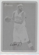 2009-10 Bowman '48 Printing Plate Black 1/1 Rasheed Wallace #23 2b6