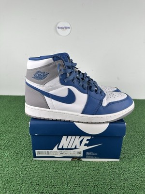 Size 10.5 - Jordan 1 Retro OG High True Blue - OG Box | eBay display picture 2