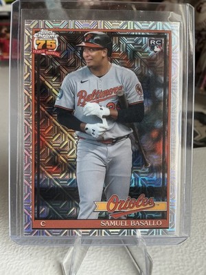 Samuel Basallo - Mojo 2026 Topps  - 1991 Topps Chrome Silver Pack  #91C-30