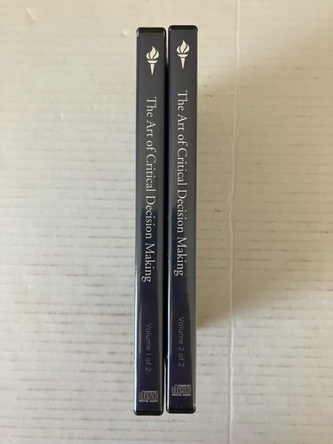 The Art of Critical Decision Making Vol. 1 and 2 The Great Courses CD Only - Picture 6 of 8