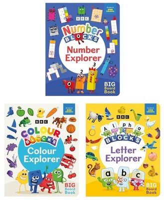 Explorer Collection 3 Books Collection Set (Alphablocks: Letter Explorer, Col...