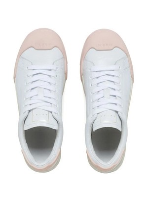 Marni Leather Sneaker   White/Pink