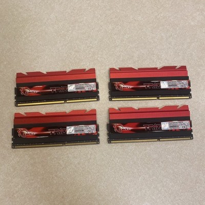 G. Skill Trident X 32GB 2133 DDR3 CL9 8G X 4 Hard To Find Set !