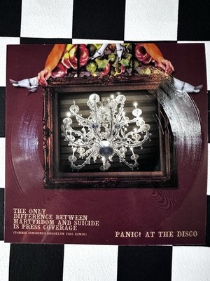 Panic At The Disco - The Only Difference Lathe Cut 7  Vinyl Record - Rare