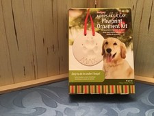 KEEPSAKE CLAY Pawprint Ornament Kit NIB