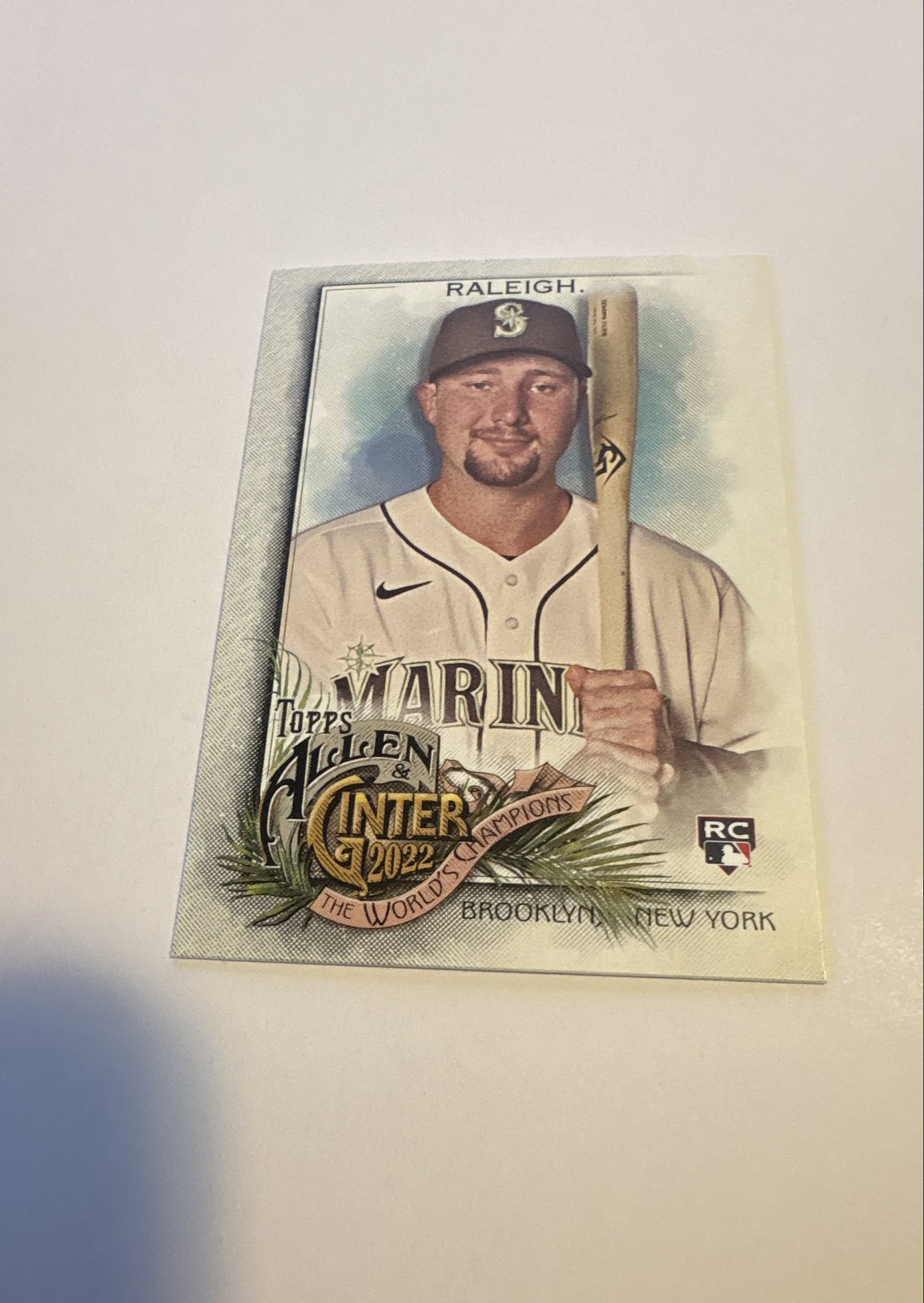 2022 Topps Allen & Ginter - Cal Raleigh #178 (RC) Seattle Mariners