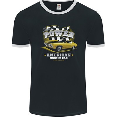 USA Muscle Auto American Power Herren Ringer Fotl