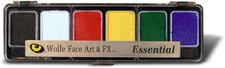 Wolfe Face Art and FX Palette - Essential - Hydrocolor 6/Colors
