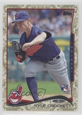 2014 Topps Update Camo 73/99 Kyle Crockett #US-121 7y1