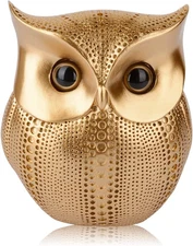 Owl Statue, Retro Buho Owls Figurines for Unique Home Decorations, Living Room