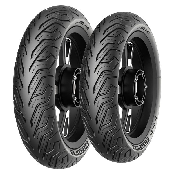 TYRE PAIR MICHELIN 110/70-12 47S + 130/70-12 62S CITY GRIP SAVER
