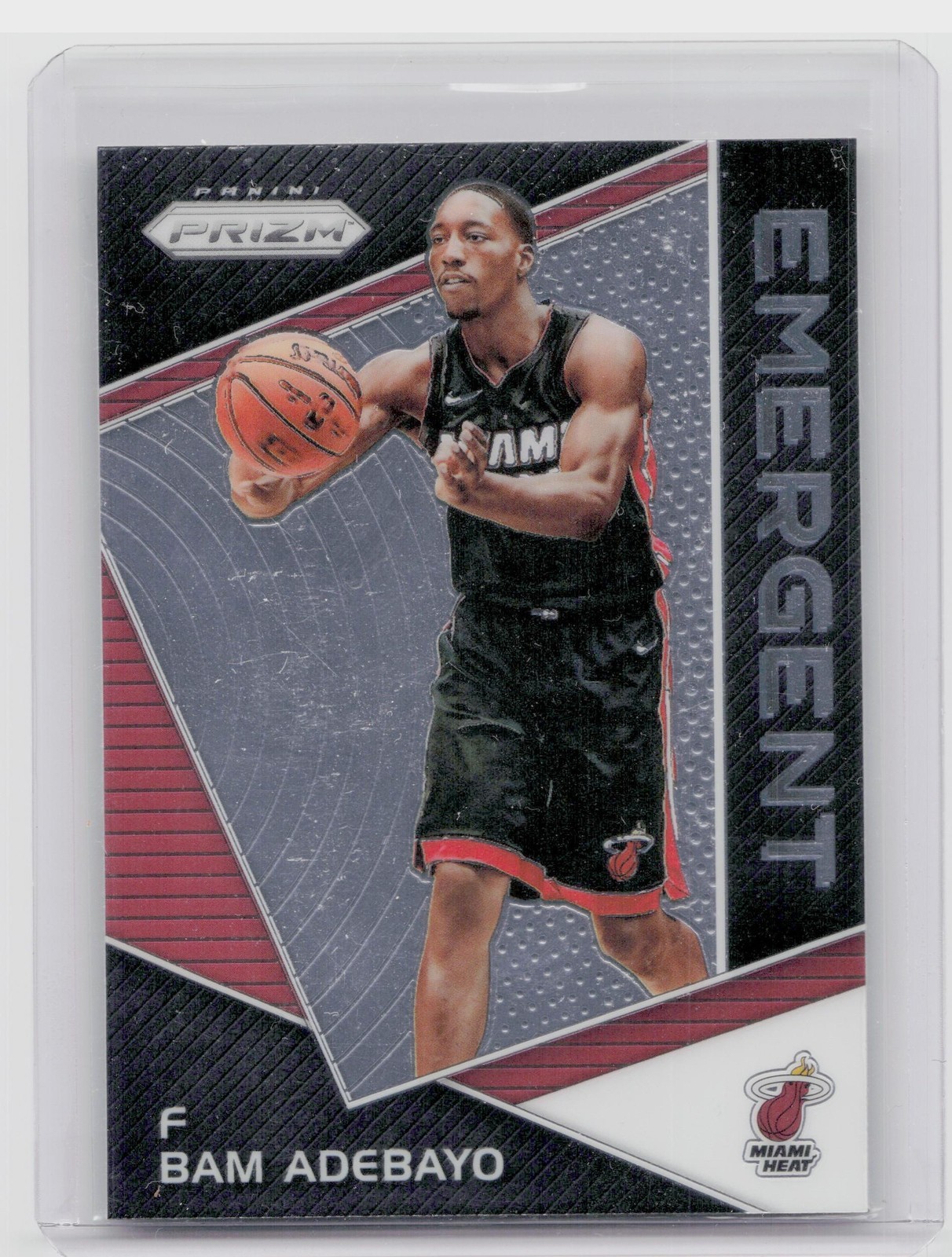 2017-18 Prizm Bam Adebayo #EM-BAM Emergent Heat