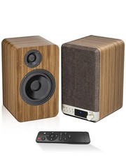 Powered Bookshelf Speakers, 60W Record Player Speakers with 3.5 Inch Woofer, ...