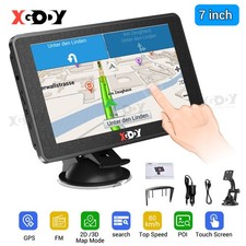 7" Touch Screen Car GPS Navigation mIT Nav UK&EU Maps UK forTruck 2D/3D Map View