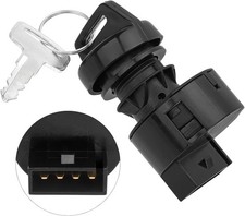 Ignition Key Switch 4 Position 4 Pin 4016058 4 Position 4 Pin 27.4x10.9mm