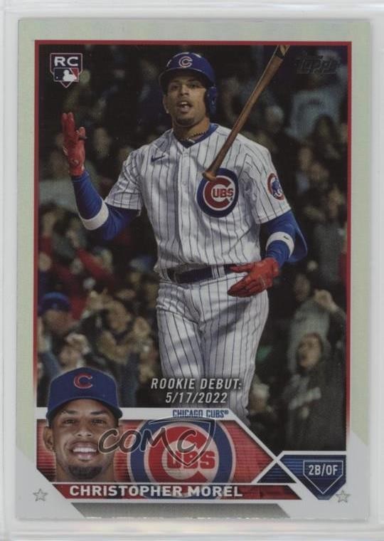 2023 Topps Update Debut Rainbow Foil Christopher Morel #US163 Rookie RC 2k3