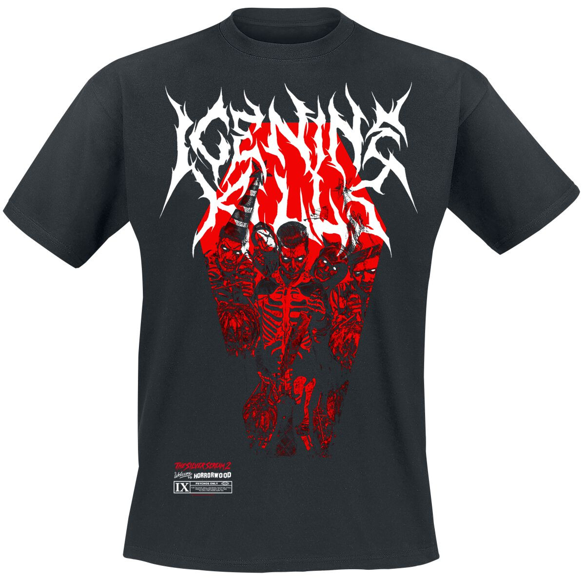 Футболка Ice Nine Kills Herren Coffin schwarz Band-Товары, Группы, Nachhaltigkeit