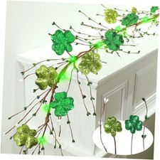6 Ft 20 LED St Patrick's Day Decorations St Patrick's Day Garland, St Patricks