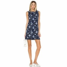 Alice And Olivia Clyde Shift Dress Cornflower Lace Size 12 MSRP $375