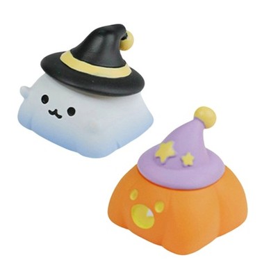 Handmade Festival Keycap 3D Resin Ghosty Pumpkin Comfort Typing Experience