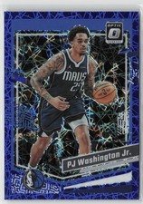 2023-24 Donruss Optic #92 P.J. Washington Jr. Blue Velocity