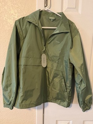 Bala Jacket Size S/M Green Half Zip Pullover Activewear New with Tags
