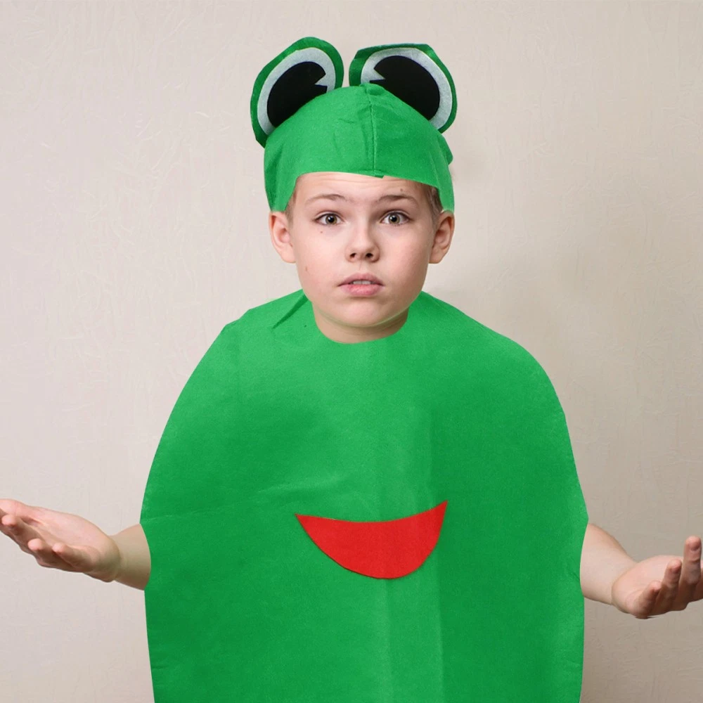 VETEMENTS 2 Pezzi Vestiti Rana Genitore Bambino Halloween Indossare Forniture Costumi Unici