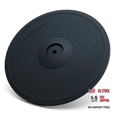 9 Dual-Zone Electronic Splash Cymbal Pad with Choke Compact 9" Splash