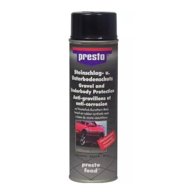 Presto Steinschlag- und Unterbodenschutz schwarz 500 ml. überlackierbar 