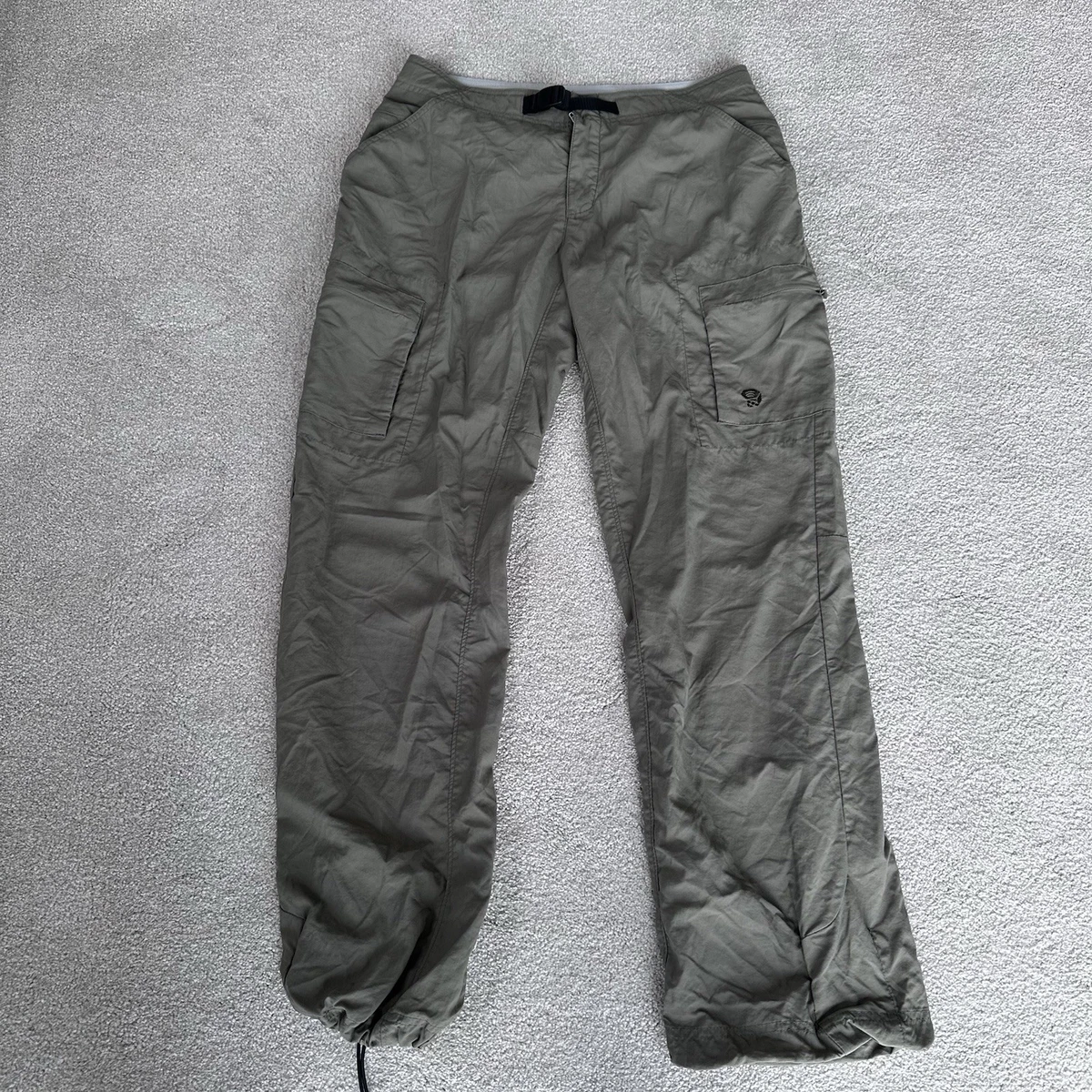 Pantalon De Randonnée Mountain Hardwear Femme – Taille 8 – Gris Foncé – Nylon