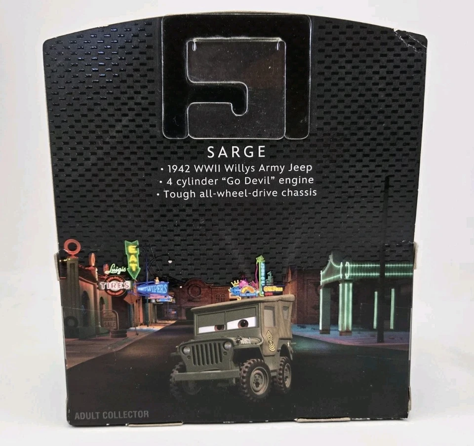 Disney Pixar Cars Precision Series SARGE NEW - Image 3 of 4