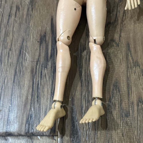 Vintage 1964 GI Joe Man Of Action Flocked Hair Body Scar Face Missing Hand - Picture 4 of 12