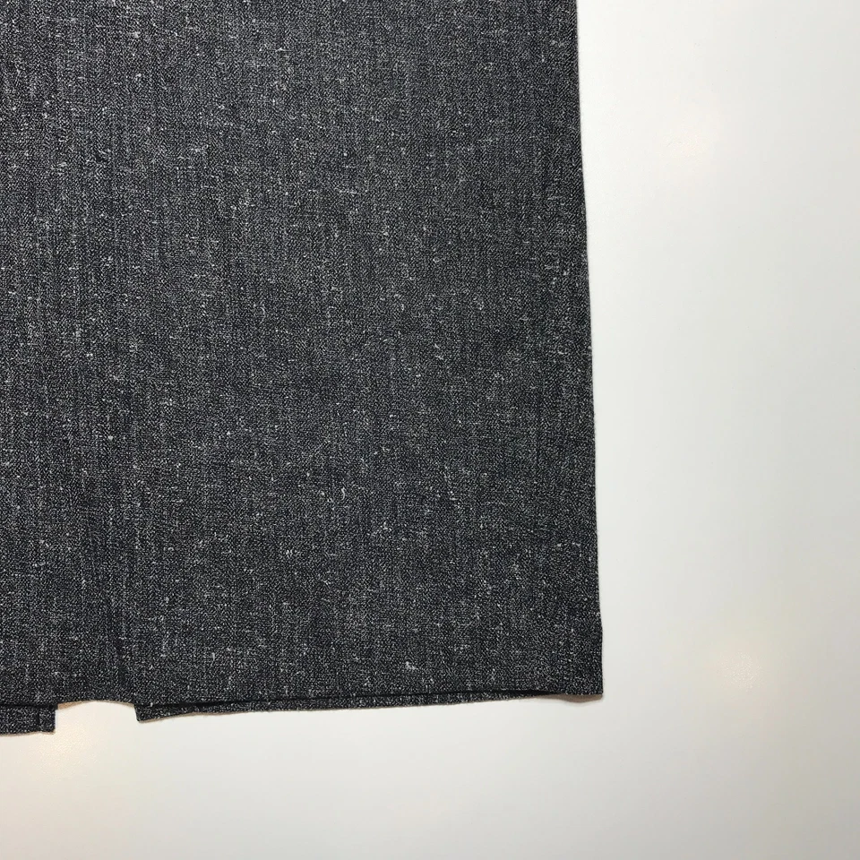 7th Avenue Suiting Collection NYC Pencil Skirt 12 Stretch Gray w/ White Flecks - Image 4 of 4