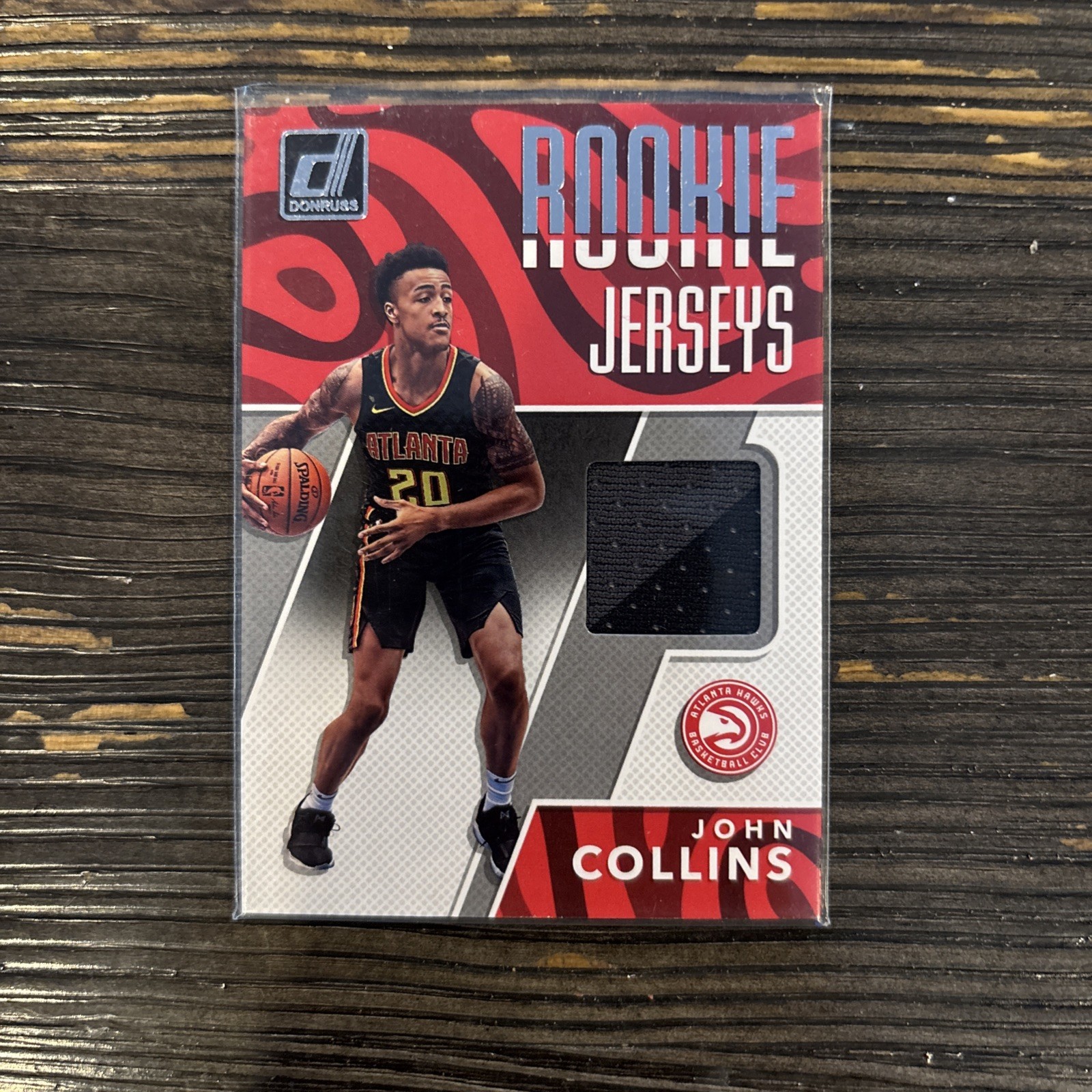 2017-18 Panini Donruss - Rookie Jerseys John Collins #RJ-JC2 (MEM, RC)