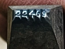 CATTARAUGUS PATTERN # 22469 KNIFE TANG STAMP 3” BONE CONGRESS PEN