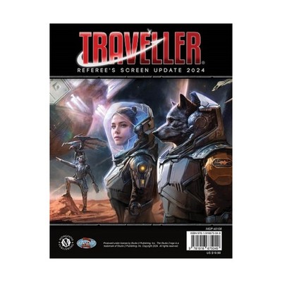 Mongoose Traveller Traveller Referee's Screen Update 2024 SW (New)