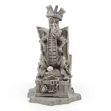 RAWCLIFFE Dragon King "Mine Mine Mine" - 2.5" PEWTER Metal Miniature Figurine