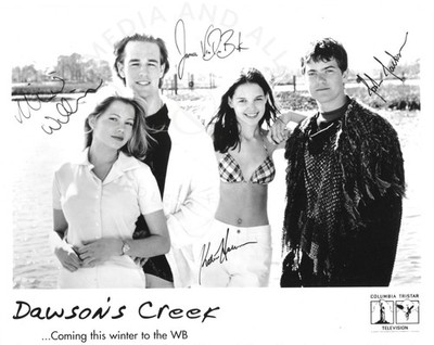 Dawson's Creek Cast Promo Photo Van Der Beek Original 8X10in TV Studio Press Kit